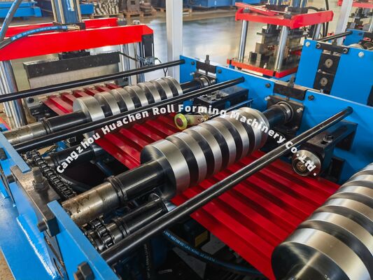 Metaalplaat koudwalsvormmachine
