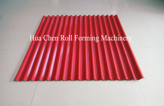 Dubbellaags rolvormmachine met PLC-besturing voor 0,3-0,6 mm staaldikte en 1250 mm breedte