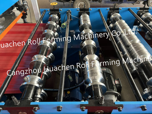 Volledig automatische machine voor het vervaardigen van metalen golvende dakpanelen