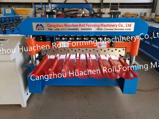 Stalen plaat profielstructuur rolvloervormmachine, dakpaneel, wandpaneel, dak