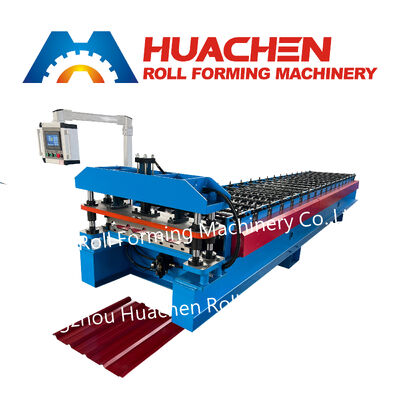 Hoge snelheid wandpaneelplaatvormmachine / GI PPGI dunne plaatvormmachine