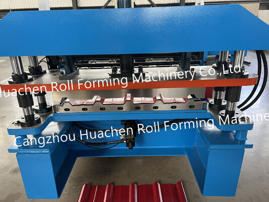 Hoge snelheid wandpaneelplaatvormmachine / GI PPGI dunne plaatvormmachine