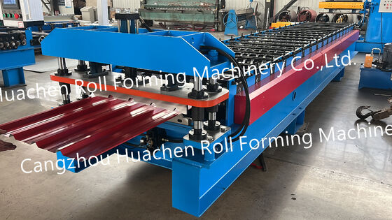 Hoge snelheid wandpaneelplaatvormmachine / GI PPGI dunne plaatvormmachine