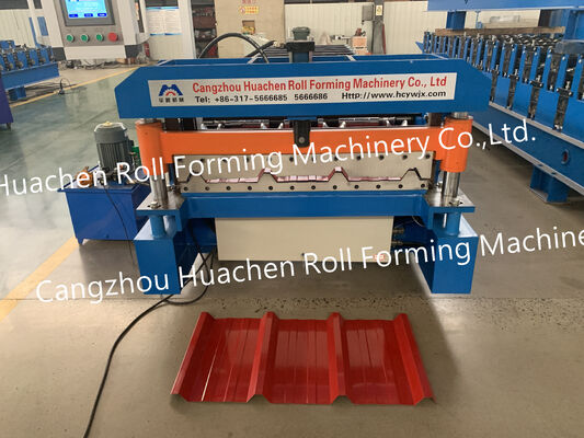 Top plate sheet forming machine / Roof panel forming machine / 45# steel roofing machine