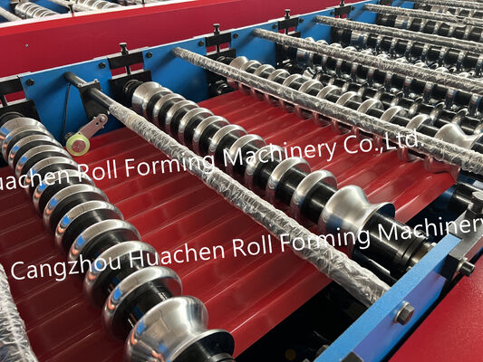 Metalen platen dakbedekkingsmachine tegelmachine gegolfde en trapezium daktegel rolvormende machine