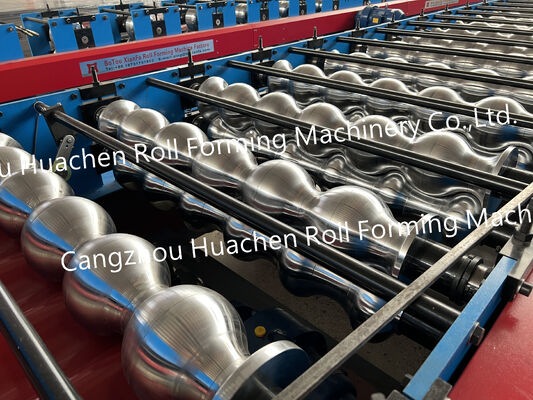 Koelrolvormende machine voor het verkopen van golvende kleuren staal dakplaten