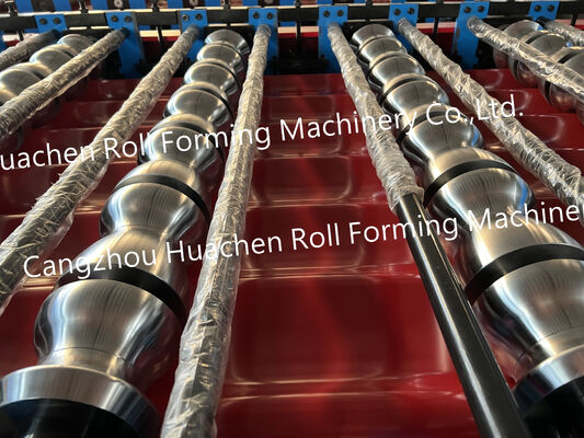 Machines voor de vervaardiging van gewalste geglazuurde glazen tegels van ijzeren platen van kleur - dubbele laagvormende machines