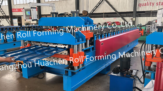 Aluminium tegel Metalen dakplaat Beste dakplaat fabrikanten Machines Wandpaneel Dubbellaag dakplaat Rollenvormende machine Maquina De Planc