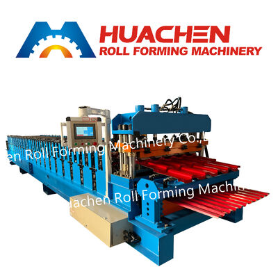 Machines voor het vervaardigen van dakplaten van trapeziumvormige metalen platen, machines voor het vervaardigen van tegels, machines voor het vormen van platen van daktegels