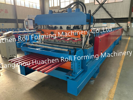 Machines voor het vervaardigen van dakplaten van trapeziumvormige metalen platen, machines voor het vervaardigen van tegels, machines voor het vormen van platen van daktegels