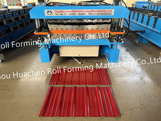 Doppellagig dakrolvormende machine Ibr & Step Tile Sheet Making Machine