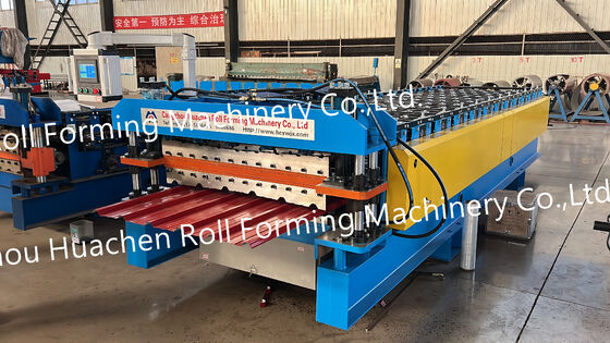 Doppellagig dakrolvormende machine Ibr & Step Tile Sheet Making Machine