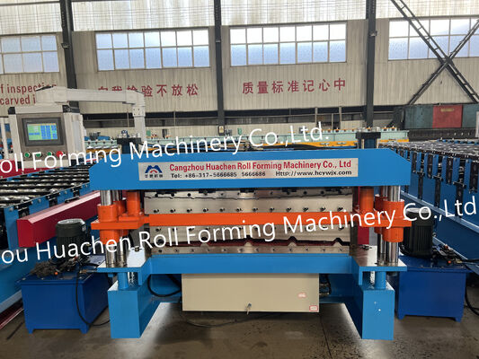 Putai Metalen gegolfde dakplaat maken PPGI / PPGL / Gi / GL Zink staal dakplaat rolvormende machine