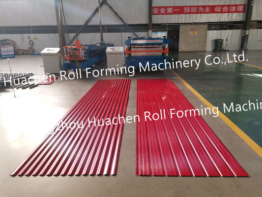 Trapeziumvormig gegolfd geglazuurd traptegelpersdak Dakbedekkingsplaat Rolvormer Vormmachine Machine Prijs Fabrikant