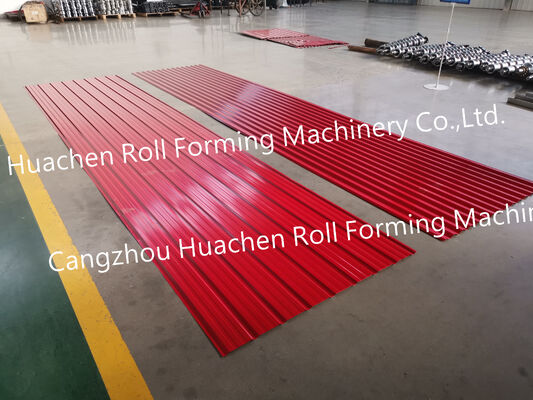 Trapeziumvormig gegolfd geglazuurd traptegelpersdak Dakbedekkingsplaat Rolvormer Vormmachine Machine Prijs Fabrikant
