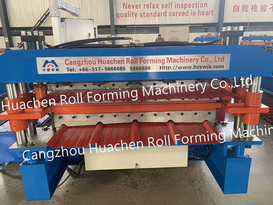 Dubbellaags gegalvaniseerde stalen spoelvormmachine geproduceerd door Chinese fabrikanten