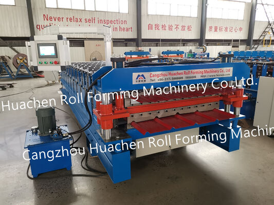 Dubbellaags gegalvaniseerde stalen spoelvormmachine geproduceerd door Chinese fabrikanten
