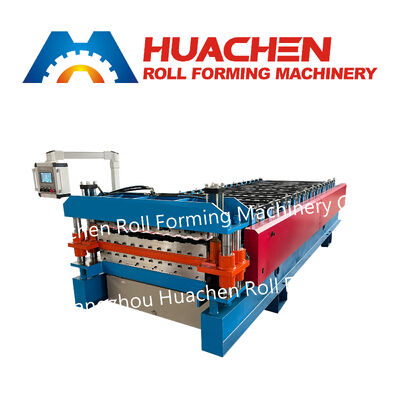 Hoogwaardige en frequente automatische dakkleur staalplaat metalen rolvormende machine