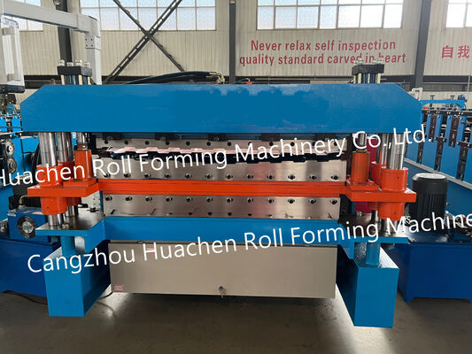 Hoogwaardige en frequente automatische dakkleur staalplaat metalen rolvormende machine