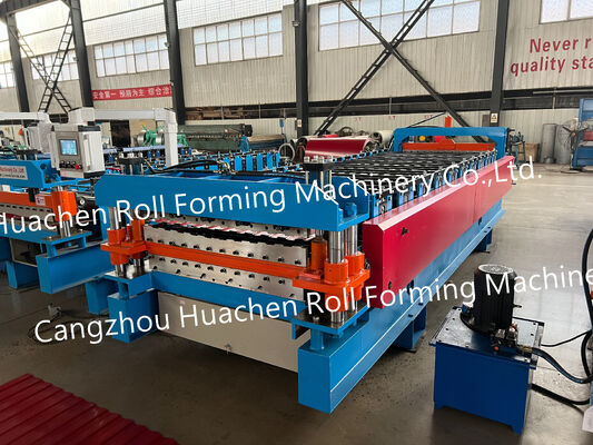 Hoogwaardige en frequente automatische dakkleur staalplaat metalen rolvormende machine