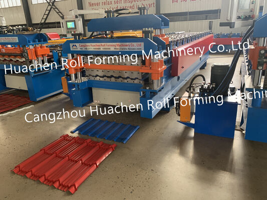 Rolvormmachine voor dakplaten / Dakpanvormmachine