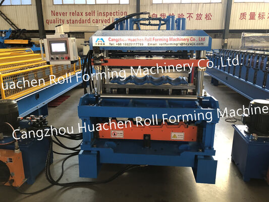 Het volledige Automatische Dakblad verglaasde Tegelsbroodje Vormt Machine