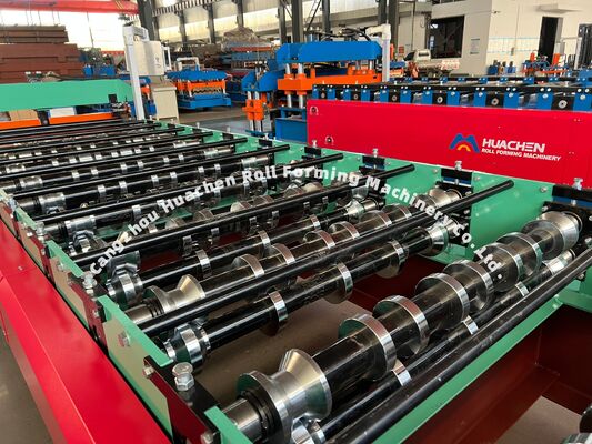 Outlet Dubbele laag daktegel rollen vormmachine uit China
