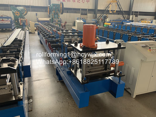 Automatische gegalvaniseerde Cz Purlin rollenvormende machine 15 rijen