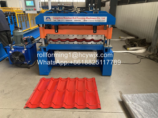 CE-staal glazen tegel rollen vormmachine 380V