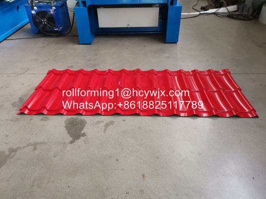 CE-staal glazen tegel rollen vormmachine 380V
