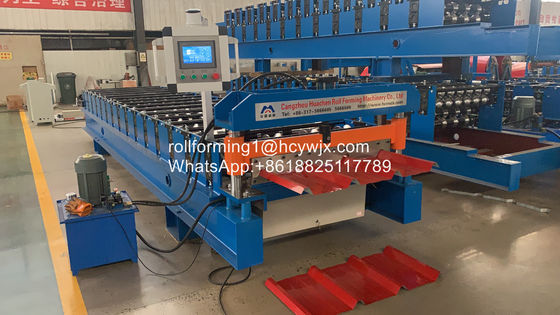 Aluzinc TR4/TR5/TR6 metalen plaat dakrolvormende machine