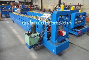 18 de Dakgoot die van rolposten Machine met Hand/Hydraulische Uncoiler vormen