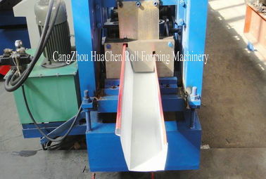 18 de Dakgoot die van rolposten Machine met Hand/Hydraulische Uncoiler vormen