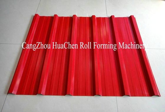 Broodje dat van het het metaaldakwerk van de hoge snelheids het dubbele laag de bouw gebruikte machine vormt