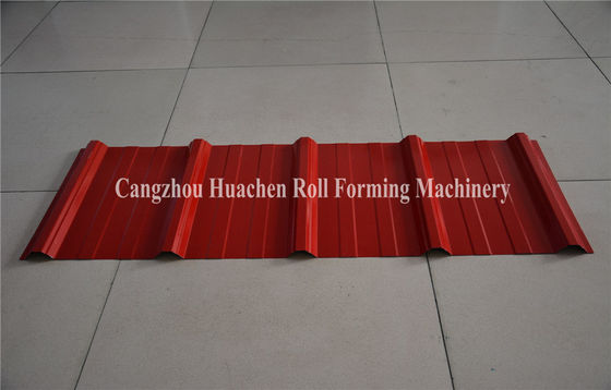 Trapezoïdaal Profielbroodje die Machine met PLC Controlesysteem vormen