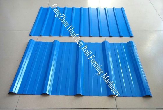 Automatisch Dubbel Laagbroodje die de Controle van de het Bladplc Frequentie van het Machinedakwerk vormen