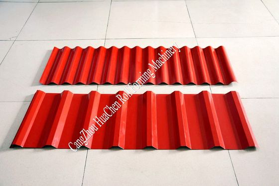 Broodje die van de de Plaat het Dubbele Laag van het kleurenstaal Machine 1250mm vormen Breedte