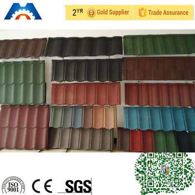 Steen Met een laag bedekt Metaaldakwerk die PLC van Machine Elegante Panasonic vormen