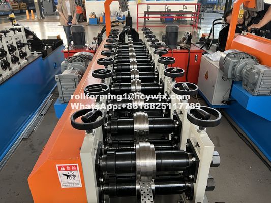 45# Steel Roll Forming Machine Gear Transmit Beacon 6 / Beacon 10 0-35m/Min.