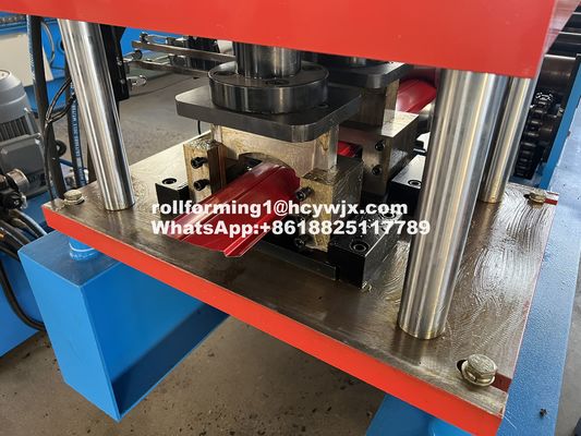 14 Rollerstations Wall Sheet Roll Forming Machine Keten aandrijving