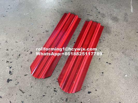 Rolvormende machine met hydraulische PLC-controle en 0,3-0,6 mm materiële dikte