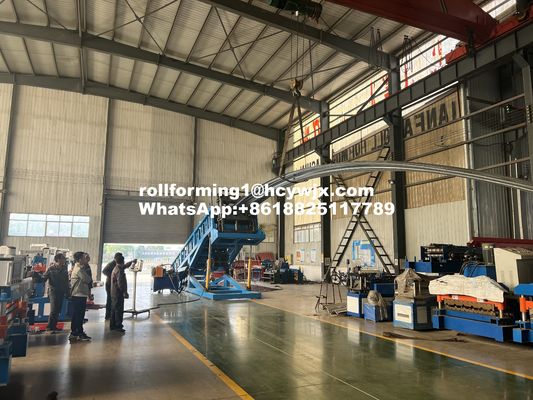 Voltooide dakplaten rollenvormen, vormen en boogvormen All-in-one machine