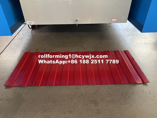 Dubbele laag koudrolvormende machine met C15 EN TR10-113 profiel