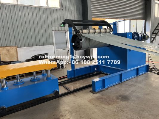 PLC-gecontroleerde slitter cutter machine voor GI / PPGI grondstof