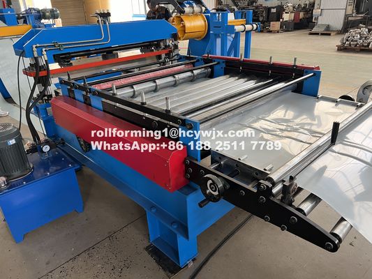 PLC-gecontroleerde slitter cutter machine voor GI / PPGI grondstof