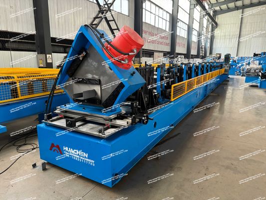 CZU M4Z/M4C Purlins Roll Forming Machine Een klik Profiel Grootte Wijziging