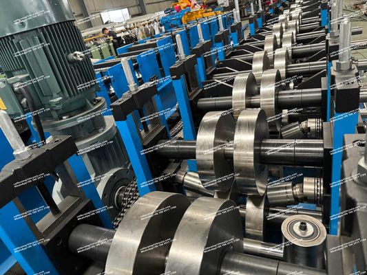 CZU M4Z/M4C Purlins Roll Forming Machine Een klik Profiel Grootte Wijziging