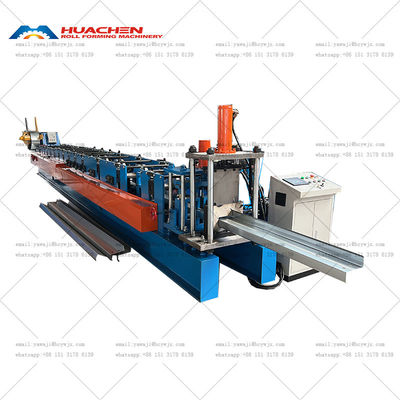 7.5KW keten aandrijving aanpasbare automatische CZ Purlin productie machine