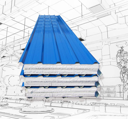 Automatische Eps Sandwichcomité Productielijn met 6 Rijen 3KW