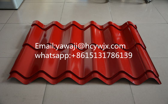 Efficiënte populaire glazen tegelrol voormalige glazen tegelrolvormmachine